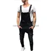 Męskie dżinsy męskie dżinsy męskie Męskie Casual Ogólne ścisłe spodnie kolorowe Dungarees Slim Fit Spodni Męskie kombinezon kombinezon skokowy dżins dla men234TL230911