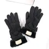 Australia Designer Gloves Winter Fleece Glove Women Girls Bowknot Cycling Mittens Outdoor Warm Windproof Mitts