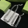 New Designer Necklace and Bracelet Choker for Unisex Letter Bracelets Gold Chain Supply Stainless Steel Charm Necklaces