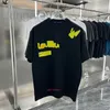 Męskie koszulki designerskie luksurymen i damska bluza 3D nadrukowane miłośnicy okrągły bawełniane litery Haftowe T-shirty z krótkim rękawem 47Y9