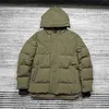 Mens Down Parkas Mens canadien Parka doudounes Hiver Veste Homme extérieur vêtements d'extérieur Big Jassen Manteau de Fourrure à capuche Fourrure Manteau chaud Hiver Parkas Doudoune Taille