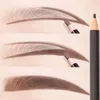 Eyebrow Enhancers 1 pièces noir brun gris tirer crayon étanche sourcils rehausseur stylo longue durée professionnel yeux maquillage outil cosmétiques 230911