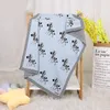 Decken Pucken Baby geboren Decken Zeug Kinderwagen Wrap Gestrickte Baumwolle Geburt Junge Kleidung Super Weiche Kinder Bettwäsche Infant Swaddle Für Kinder 230911