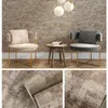 Wallpapers Dark Rustic Concrete Wall Texture Faux Cement Wallpaper Office Bedroom Living Room Background Paper Black White Grey