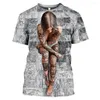 남자 T 셔츠 여름 3D 프린트 셔츠 남성 여자 섹시하라 주쿠 티셔츠 유니슬 패션 캐주얼 스트리트웨어 힙합 O- 넥 탑