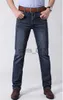 Heren Jeans Mode-Luxe Print Designer Heren Stretch Jeans Lente Lange Rechte Mid Taille Heren Jeans Homme kleding x0911