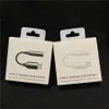 Adaptador de cabo de fone de ouvido tipo C USB-C macho para 3,5 mm AUX áudio fêmea para Samsung note 10 20 plus