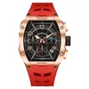 NOWOŚĆ Watch zegarek wysokiej jakości skórzany pasek kwarcowy zegarek na rękę Masowe zegarek zegarek zegarek projektantów Zegarek z pudełkiem i szafirowym zegarkiem