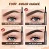 Wenkbrauwversterkers BANXEER Pommade Brow Gel Romig 4 Kleuren Natuurlijk Waterdicht Langdurig Zeer Tint Schaduw Met Borstel Make-up 230911