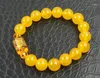Bracelet dieu de la richesse à trois côtés pour hommes et femmes, perles en cristal naturel, bijoux, vente en gros