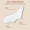 Natural Ceramic Gua Sha Facial Massage Tool Body Guasha Muscle Relief Massage Board Beauty Health Lift Anti-Aging Rince Puffiness