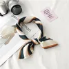 Schals Haar Schal Krawatte Animal Print Luxus Satin SmallSquaresilkNeckRingScarf Winter Head For Wome Neckerchief Fashion 230909