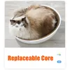 Cat Toys Extra Large Scratches Board Toy For Cats Nest Scratch Integrated Bowl Scratching Replaceable Core