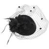 Bandanas Bride Headpiece Fascinators Hoeden 20S PILLBOX HOOFDEGEIR Cocktail