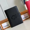 9A Designer Capucines Wallets Top Quality Cowhide Card Holder Straight Small Purse Card Clip Cash Bag Gift Box