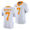 Tennessee 7 Joe Milton III Bowl Vols Volunteers Jersey 6 Alvin Kamara 2 Jabari Small Gabe 0 Jaylen Wright 9 Ramel Keyton 15 Bru McCoy Hooker Hyatt Noir Orange Gris Blanc