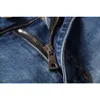 Denim Amiryes dżins Designer Pants Man Mens Jean 6513 High Street Fashion Brand Men's Broken Hole Patch żebrak Korean Edition 9GA8