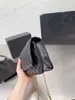 Crossbody Bag Toka Kapatma Orijinal Deri İş Çantası Çanta Çanta Kadın Çanta Zinciri Altın Top Flip Kapak Tasarım