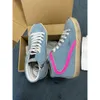 10a mode gyllene midstjärna casual sko snörning sneakers Italy Metallic orolig hög topp mocka kalv läder snakeskin do-gamla smutsiga designer man kvinnor skor