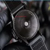 Herren-Armbanduhr im klassischen Stil, 45 mm, schwarzes Zifferblatt, japanischer Quarz-Chronograph, edles Stahlgehäuse, hochwertiges Kautschukarmband, hohe Qualität 8111-298W