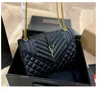 豪華なデザイナーバッグショルダーハンドバッグT品質高ファッション女性財布クラッチトートクロスボディカウハイドチェーンアンダーアームバッグレディースパス5Aロゴ付きハンドバッグ
