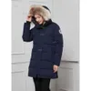 Designer canadien Goose Version mi-longue Puffer Down Veste Femme Down Parkas Hiver Épais Manteaux Chauds Femmes Coupe-Vent Streetwear48944