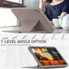 Kitap Tasarım İPad Pro 11 10.9 inç 7th 8. 10th 10th Air5 Air4 Air2 Manyetik Akıllı Folyo Stand Tablet Kapağı Şok geçirmez kabuk kurşun kalem yuvası ile