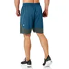 Мужские спортивные шорты для йоги, быстросохнущие шорты для фитнеса на открытом воздухе, повседневные брюки для бега в тренажерном зале, разные цвета277d