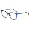 Lunettes de soleil Cadres Acétate Carré Titane Jambe Lunettes Pour Hommes Style Coréen Lunettes Personnalisées Haute Densité Transparent Lunettes Femmes