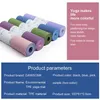 Two-Color Yoga Mat Body Position Line Workout TPE Environmental Protection Material Sports Pilates Reformer 183cm 61cm 6mm T220802311M