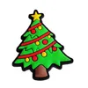 Запчасти для обуви, аксессуары, 100 шт., подвески в виде рождественской елки с пряжкой, милые подарки, браслеты «сделай сам», игрушки из ПВХ, подходят для украшения вечеринки, падение Deli Dhhva