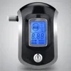 Professionell digital andedräkt alkoholtestare Breathalyzer Dispaly med 11 munstycken AT6000 LCD -skärm DFDF207N