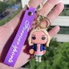 5 Stil Sevimli Anime Keychain Charm Key Ring Güzel Japon Klasik Animes Bebek Çift Öğrenciler Kişiselleştirilmiş Yaratıcı Sevgililer Günü Hediyesi AAA DHL