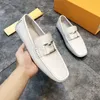 12model lederen herenschoenen casual luxe merk zachte Italiaanse heren designer loafers mocassins ademend slip op luie rijschoenen plus maat 38-46