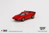 Diecast Model Minigt 1 64 Lancia Stratos HF Stradale Rosso Arancio MGT00365 L LHD CAR BOY TOY FRIENDSギフト収集装飾品230911