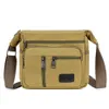 Schoudertas Reisschouder Canvas Messenger Sling Bag voor heren Dames293Z