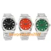 NF Factory Luxury Watch Multiple Size 36mm 41mm 126000 Herr Lady Watches Självlindande stål Automatisk rörelse Sapphire Glass Lumi2060