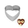 whole christmas kitchen loving heart shaped aluminium tools alloy pastry biscuit cookie cutter baking mould nf0812069