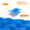 Almohadillas al aire libre Colchón inflable Camping Air Ultralight Sleeping Pad Cama plegable Senderismo Mat 230909