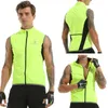 Giacche da ciclismo X-TIGER Gilet da ciclismo antivento Gilet di sicurezza riflettente senza maniche antipioggia Giacca da bici MTB Sport all'aria aperta Giacca antipioggia ad asciugatura rapida 230911