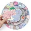 50 stuks cartoon nijlpaard graffiti waterdichte creatieve sticker PVC auto waterdichte diy decoratie