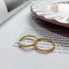 Pierścienie klastra 1pc cienki INS Autentyczny s925 Srebrny srebrny biżuteria złota skręcanie pierścienia ropy regulacja tlj1105