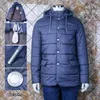 Herrenjacken OECHSLI Jacke Dicke Männer 2024 Winter Baumwolle Warm Halten Mode Gute Qualität Reißverschluss Hohe Mantel Große Größe