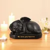 Urna per animali domestici, urna per cani e gatti, commemorativa per ceneri di cani e gatti, scatola funebre per cremazione