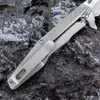 KS1368 Складной нож с вспомогательным флиппером 8Cr13Mov Лезвие для мытья камня Ручка из нержавеющей стали Открытый карманные ножи EDC с розничной коробкой Guan