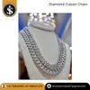Chaîne cubaine en diamant et or blanc 14 carats, Design attrayant Vvs à Vs clarté, nouvel arrivage 2023