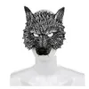 Halloween 3D Masque de loup masques de fête Cosplay horreur Masque de loup Halloween fête décoration accessoires GC14122619