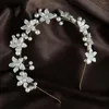 Haarspeldjes Romantische haarbanden voor bruiloft Damesaccessoires Verlovingsversieringen Bruidshoofddeksel Bloemvorm Hoofdtooi Tiara M532