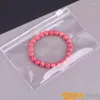 Strand 7mm Grade naturel rond perlé extensible puissance énergie Reiki Chakra Rhodonite grenat cordiérites bracelet de mode pour les femmes