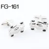 Manschettlänkar FashionCufflinks Novelty Manschettknappar för män emalj 2014Cuff Wholesales FG161 230909